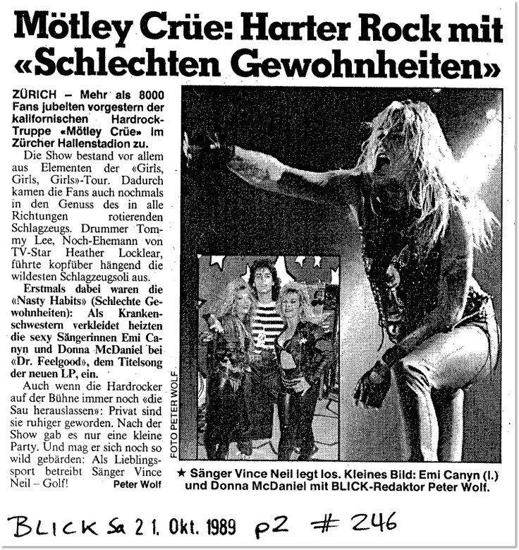 Rock und Pop im Blick Mötley Crüe