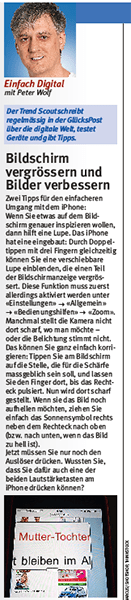 2015-18 Einfach Digital Bildschirm vergrössern