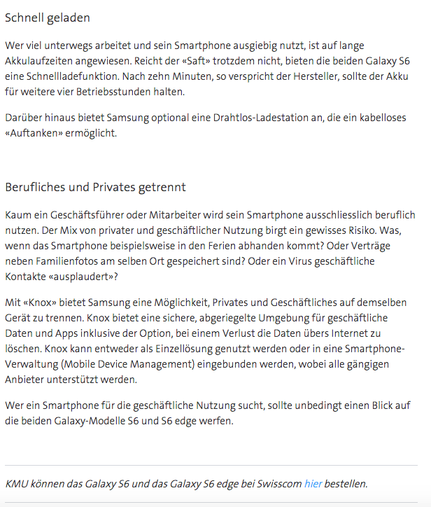 KMU Business World Samsung S6 c