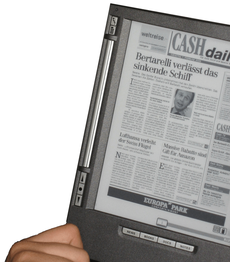 CASHdaily on ePaper Reader