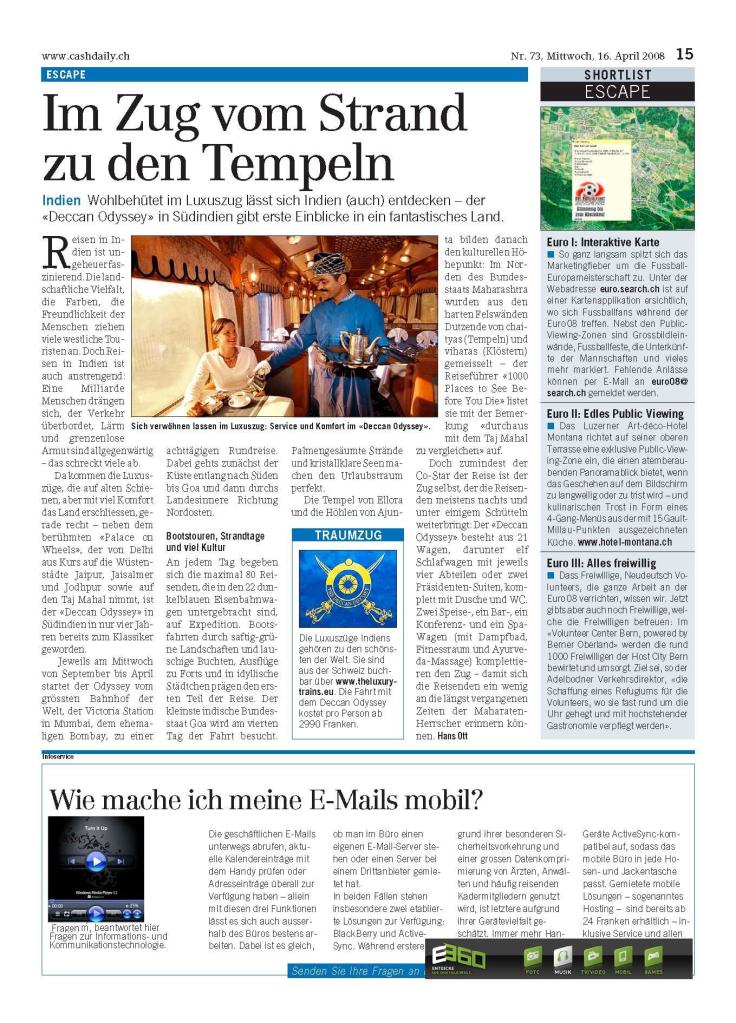 E360 CASHdaily Infoservice Kolumne